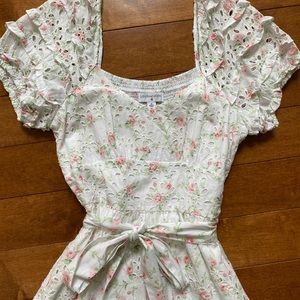 LoveShackFancy xTarget - Clementine Eyelet Dress -